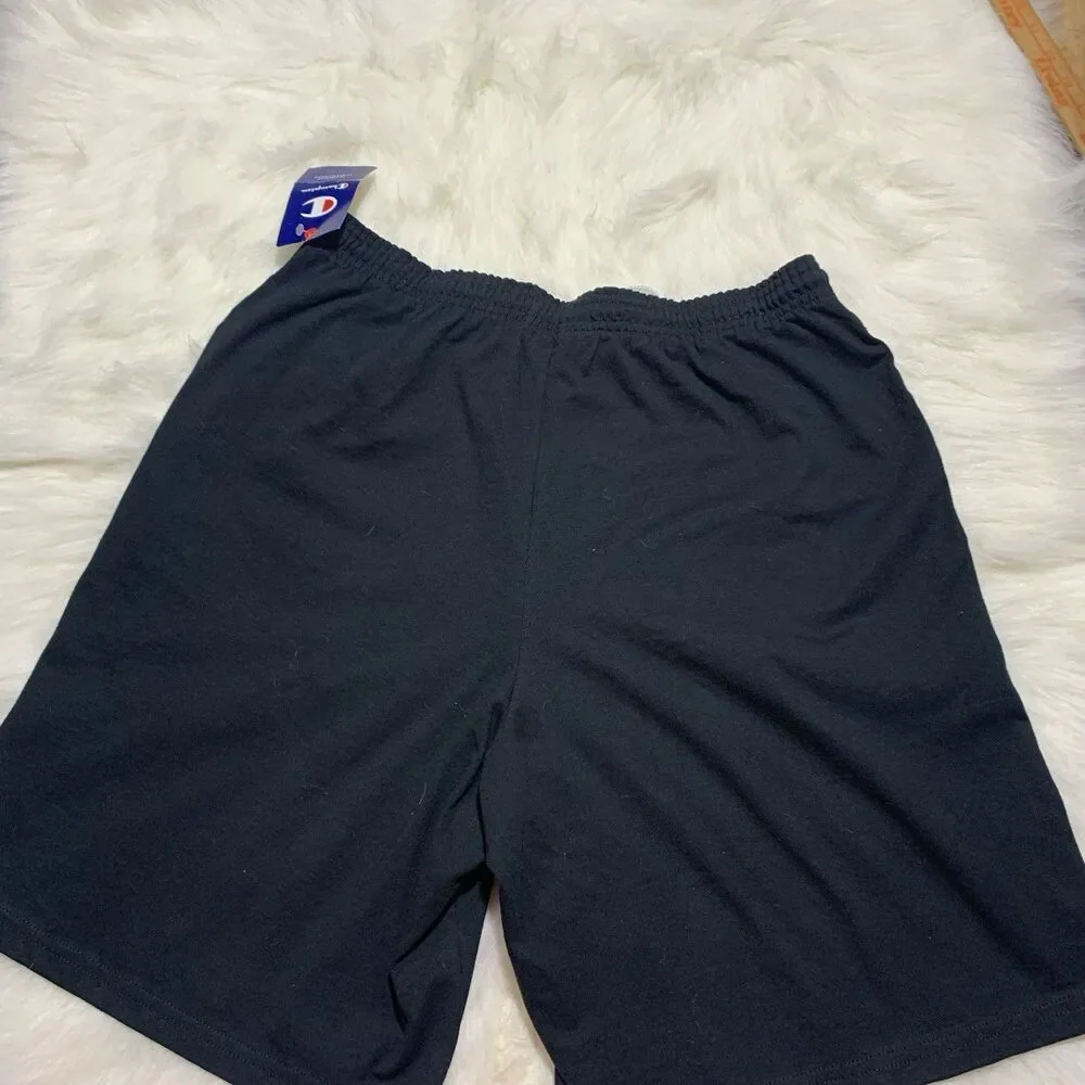 Champion - NWT Men’s Black Sweat Shorts Elastic Waist Size Large 8” Inseam